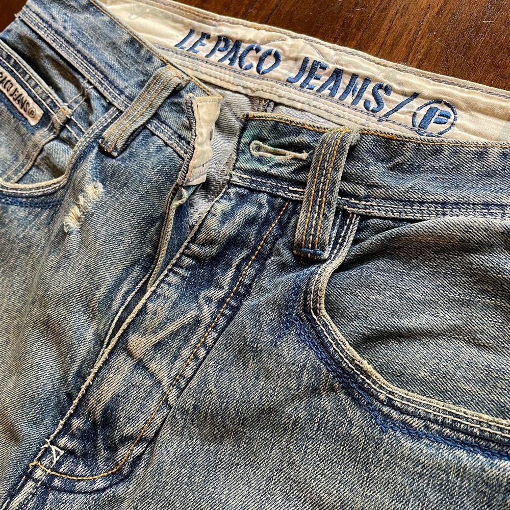 Le Paco Jeans Blue Denim